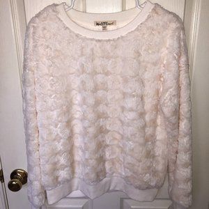 Juniors Wallflower Long Sleeve Sweatshirt